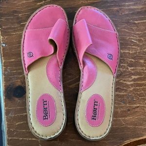Women’s Born Pink Sandals Size 11
